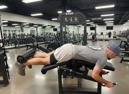 Selectorized Leg Extension & Prone Leg Curl Combo w/250lb weight stack (New)