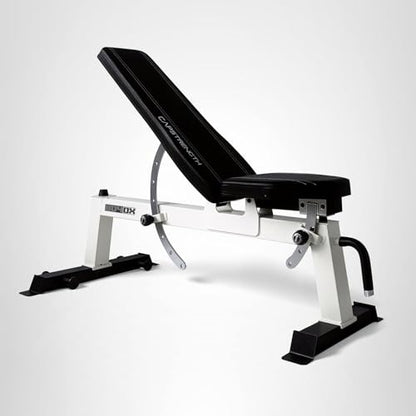 CAP Barbell Deluxe Utility Weight Bench, Red (FM-CS804DX-RD)