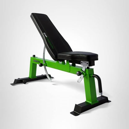 CAP Barbell Deluxe Utility Weight Bench, Red (FM-CS804DX-RD)