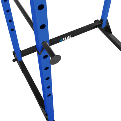 6-Foot Adjustable Full Cage Power Rack, Blue