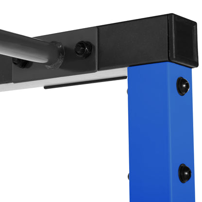 6-Foot Adjustable Full Cage Power Rack, Blue