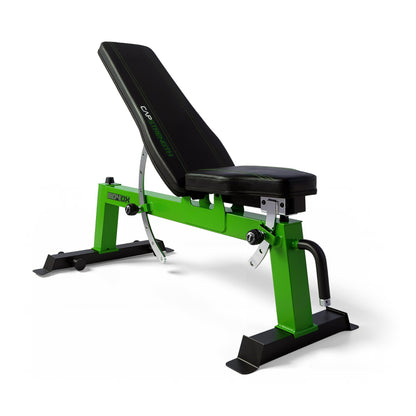 CAP Barbell Deluxe Utility Weight Bench, Red (FM-CS804DX-RD)