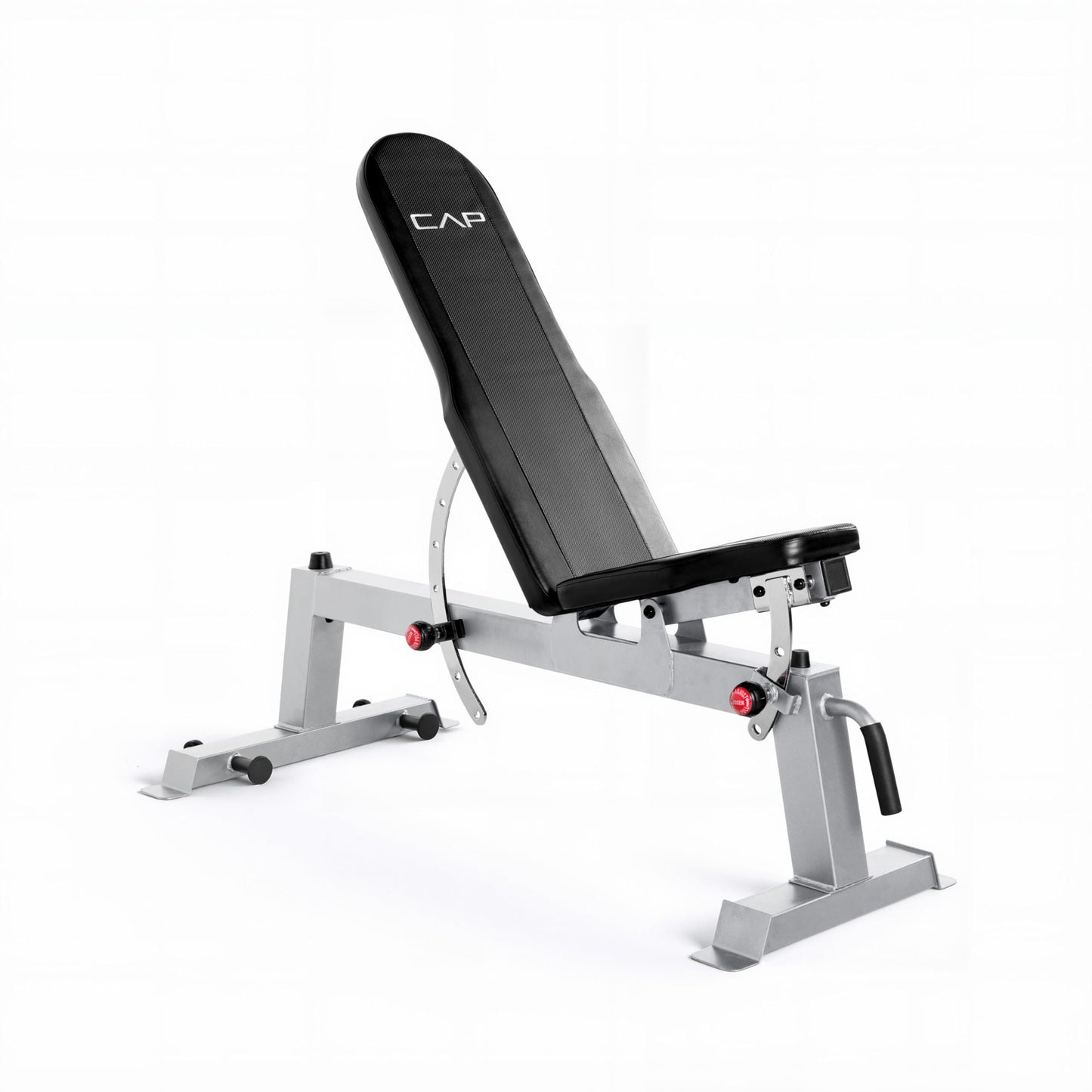 CAP Barbell Deluxe Utility Weight Bench, Red (FM-CS804DX-RD)