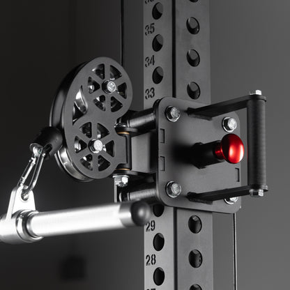 Commercial Half Rack Functional Trainer, Dual 220-Pound Stacks