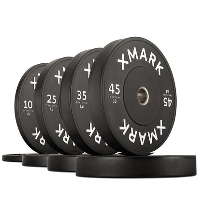 Commercial Black Bumper Plates (LB)