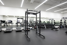 Commercial Squat Rack w/ Safety Bars, J-Hooks & Weight Storage (New)