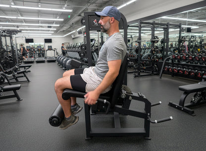 Selectorized Leg Extension & Prone Leg Curl Combo w/250lb weight stack (New)