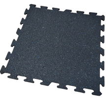 NEW Hammer Clad 18mm (3/4" Nominal) Premium Rubber Floor Tiles and Gym Tile Flooring Interlock
