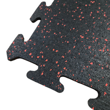 NEW Hammer Clad 3/8" Premium Rubber Floor Tiles and Interlocking Gym Tile Flooring