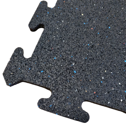 NEW Hammer Clad 3/8" Premium Rubber Floor Tiles and Interlocking Gym Tile Flooring