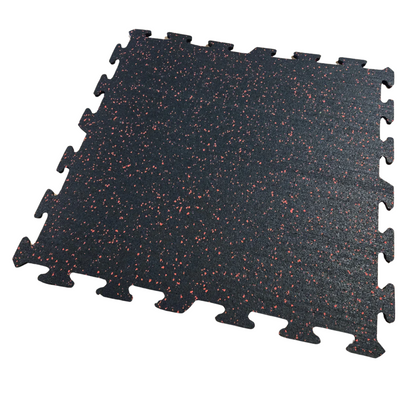 NEW Hammer Clad 8mm Premium Rubber Floor Tiles and Interlocking Gym Tile Flooring