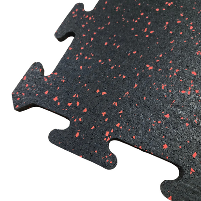 NEW Hammer Clad 8mm Premium Rubber Floor Tiles and Interlocking Gym Tile Flooring