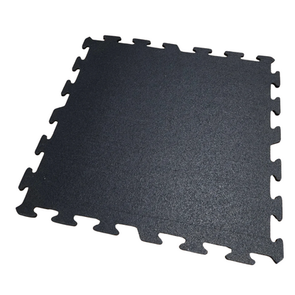NEW Hammer Clad 1/4" Premium Rubber Floor Tiles and Interlocking Gym Tile Flooring