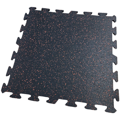 NEW Hammer Clad 1/4" Premium Rubber Floor Tiles and Interlocking Gym Tile Flooring