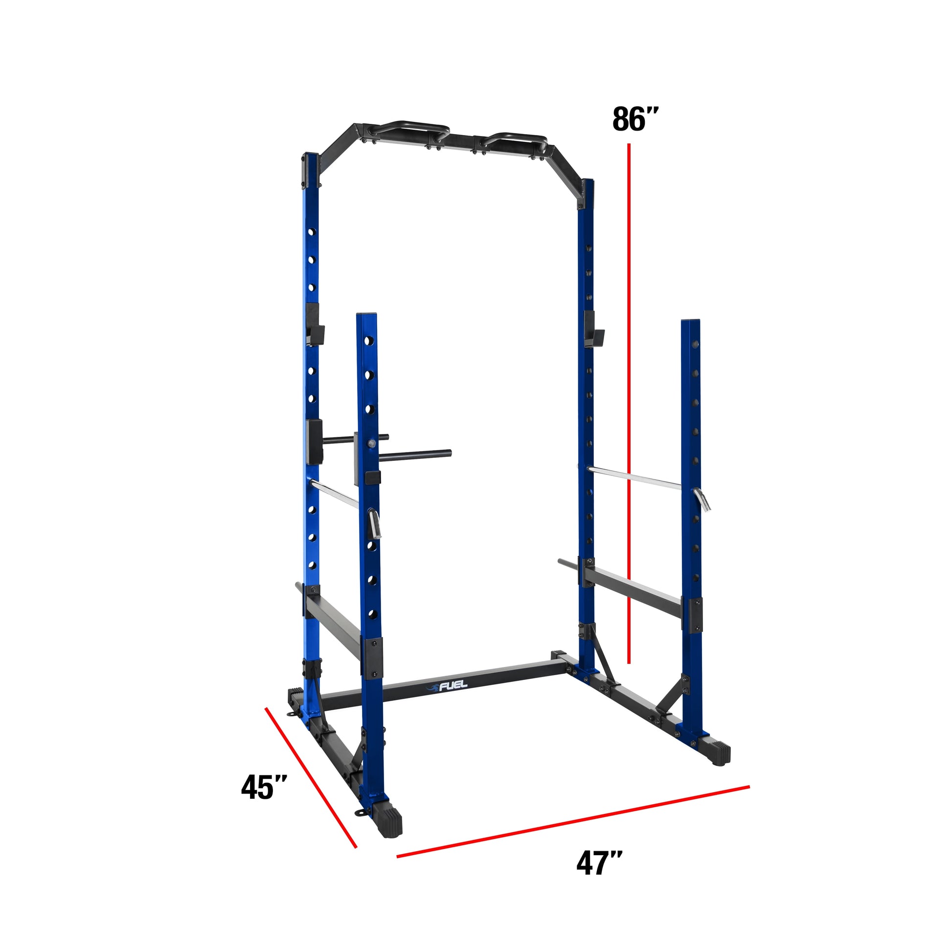 Multi Use Power Rack Half Cage
