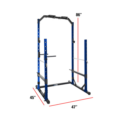 Multi Use Power Rack Half Cage