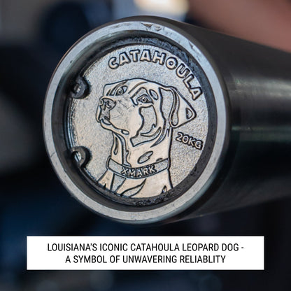Catahoula IWF Men’s Training Bar, 190,000 PSI, 28mm Grip, US Cerakote