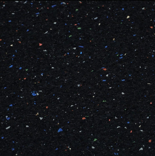 NEW Hammer Clad 8mm Premium Gym Flooring Mats 4' x 6' Confetti Fleck