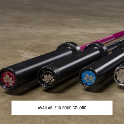 Steel Magnolia, IWF Women’s Training Bar 190,000 PSI, 15kg US Cerakote